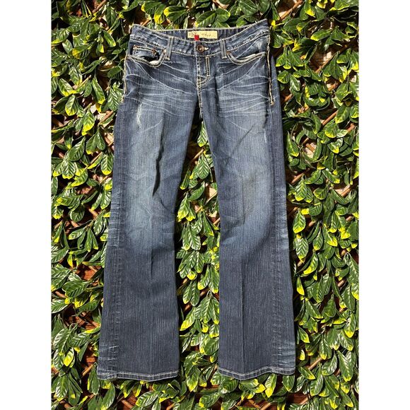 Y2K BKE Stella Low Rise Bootcut Jeans Size 28 - Picture 1 of 5